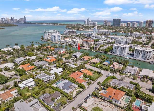 Property at 10161 E Broadview Dr, Bay Harbor Islands, FL 33154, 6 beds, 5.5 baths