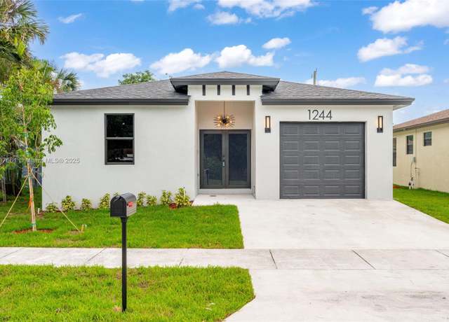 Property at 1244 NW 30th Ave, Fort Lauderdale, FL 33311, 3 beds, 2 baths