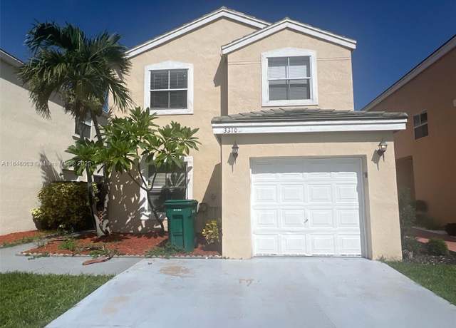 Property at 3310 Indian Key Blvd, Margate, FL 33063, 3 beds, 2 baths
