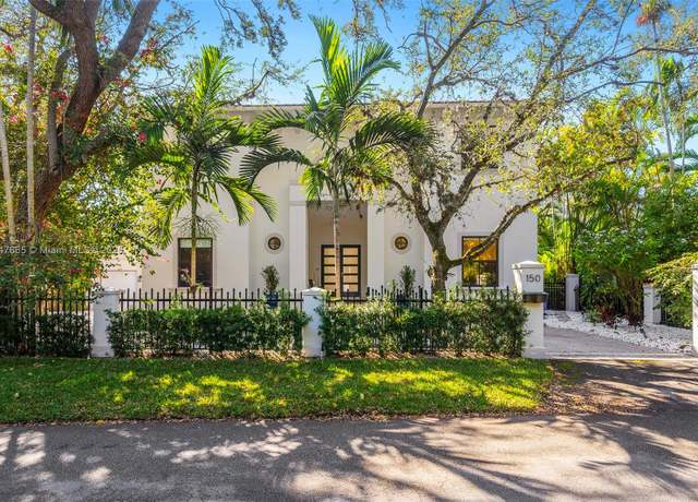 Property at 150 W Sunrise Ave, Coral Gables, FL 33133, 4 beds, 4.5 baths