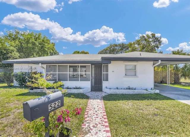 Property at 522 18th St, West Palm Beach, FL 33407, 3 beds, 1.5 baths
