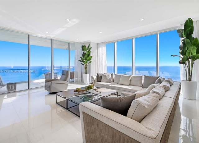 Property at 18501 Collins Ave Unit 4504 + Beach Front Cabana, Sunny Isles Beach, FL 33160, 4 beds, 5.5 baths