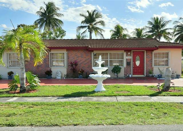 Property at 12444 SW 27th St, Miami, FL 33175, 5 beds, 3 baths