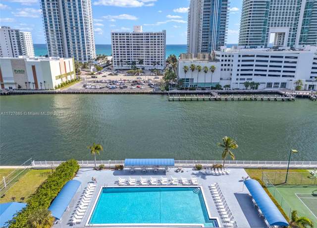 Property at 400 Leslie Dr #817, Hallandale Beach, FL 33009, 1 bed, 1.5 baths