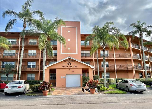 Property at 571 SW 142nd Ave Unit 407O, Pembroke Pines, FL 33027, 1 bed, 1.5 baths