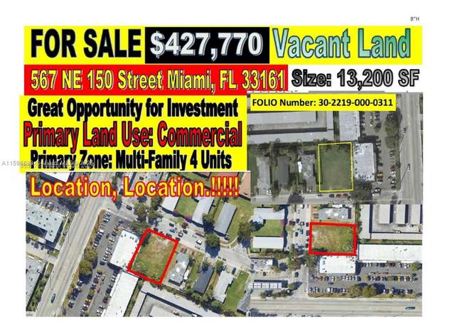 Property at 567 NE 150th St, Miami, FL 33161