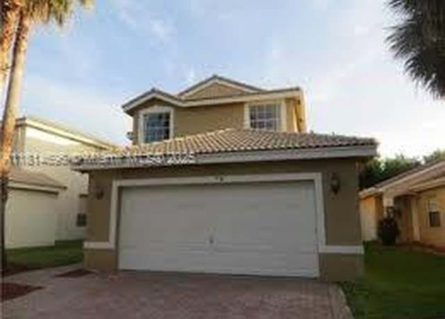 Property at 16362 SW 23rd St, Miramar, FL 33027, 3 beds, 2.5 baths