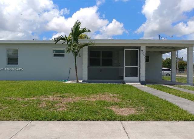 Property at 600 NE 12th St, Homestead, FL 33030, 3 beds, 1 bath