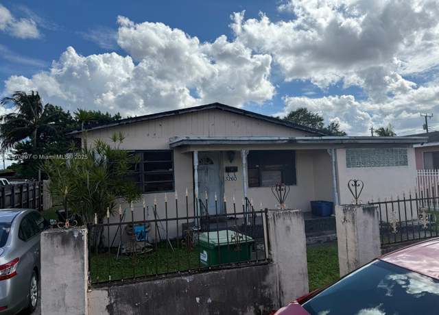 Property at 3260 NW 132nd Ter, Opa Locka, FL 33054, 3 beds, 2 baths
