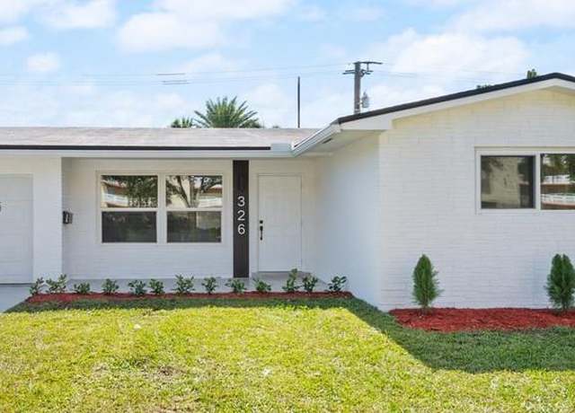 Property at 326 SE 3rd St, Dania, FL 33004, 3 beds, 2 baths