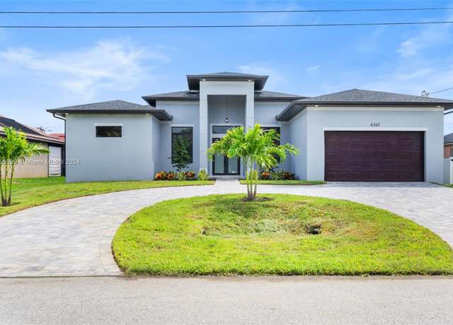 Property at 4341 SW 16th Pl, Cape Coral, FL 33914, 4 beds, 3 baths
