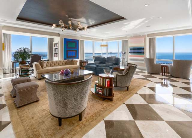 Property at 1425 Brickell Ave Unit 50F+A, Miami, FL 33131, 4 beds, 5 baths