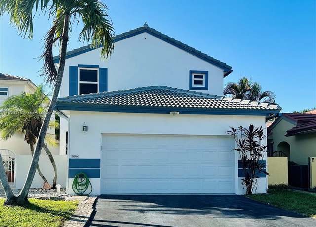 Property at 18961 NW 22nd St, Pembroke Pines, FL 33029, 3 beds, 2.5 baths