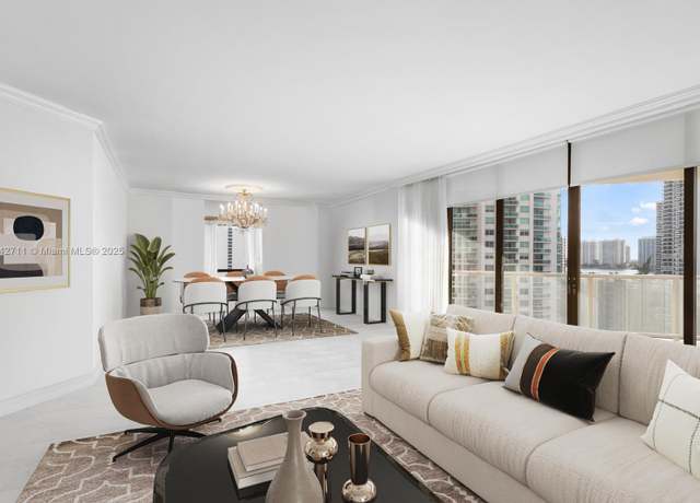 Property at 19500 Turnberry Way Unit 9D, Aventura, FL 33180, 2 beds, 2.5 baths
