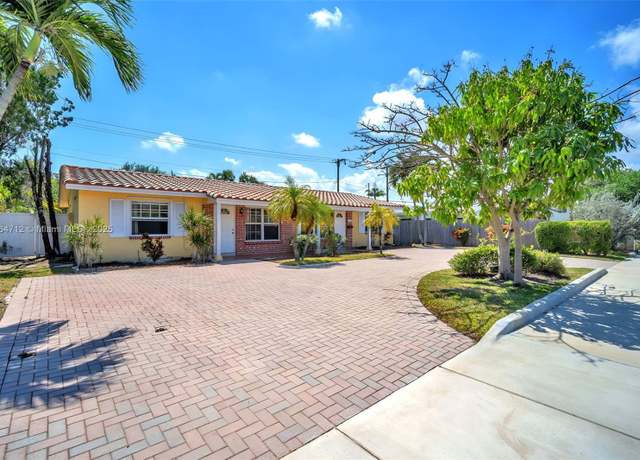 Property at 1910 NE 56th St, Fort Lauderdale, FL 33308, 4 beds, 2 baths