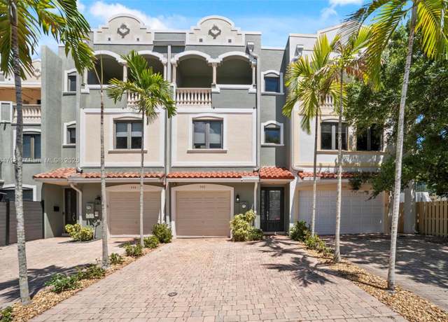 Property at 542 NE 17th Ave #542, Fort Lauderdale, FL 33301, 3 beds, 3.5 baths