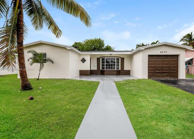 Property at 4233 NW 34th Way, Lauderdale Lakes, FL 33309, 3 beds, 2 baths