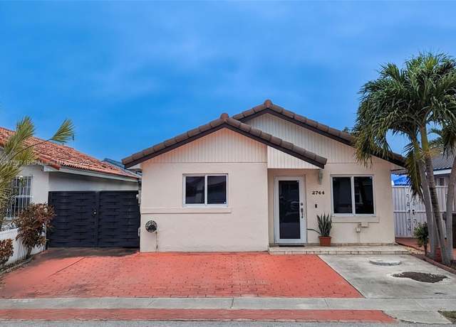 Property at 2744 W 74th Ter, Hialeah, FL 33016, 3 beds, 2 baths