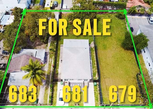 Property at 683 & 681 & 679 NW 30th St, Miami, FL 33127