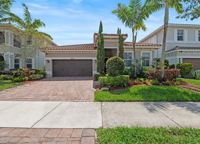 Property at 8530 Miralago Way, Parkland, FL 33076, 4 beds, 3 baths