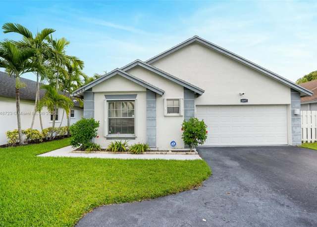 Property at 4497 NW 99th Way, Sunrise, FL 33351, 3 beds, 2.5 baths