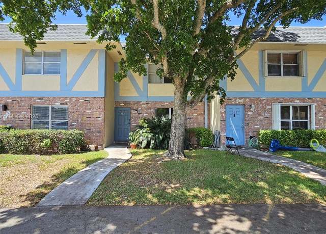Property at 7501 Kimberly Blvd #104, North Lauderdale, FL 33068, 2 beds, 1.5 baths