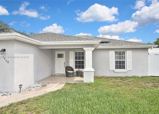 Property at 3408 SW 26 Th, Lehigh Acres, FL 33976, 3 beds, 2 baths