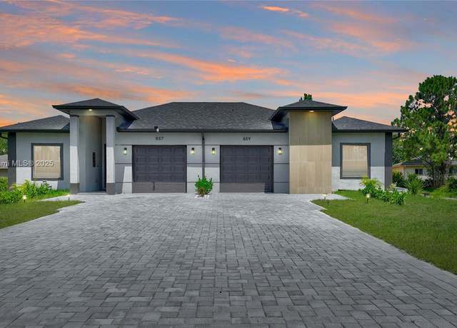 Property at 857/859 Eisenhower Blvd, Lehigh Acres, FL 33974