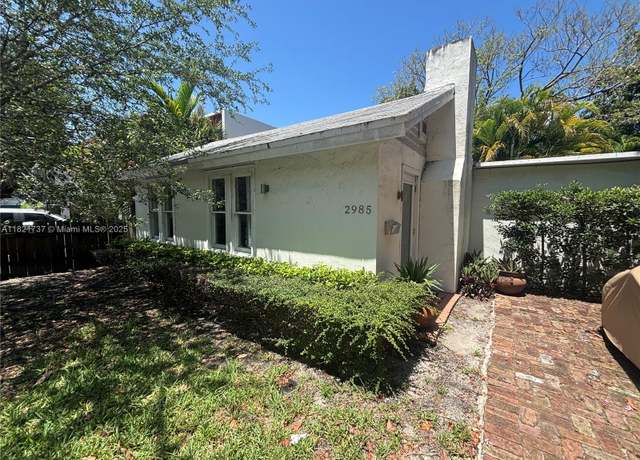 Property at 2985 Aviation Ave, Miami, FL 33133, 2 beds, 1 bath