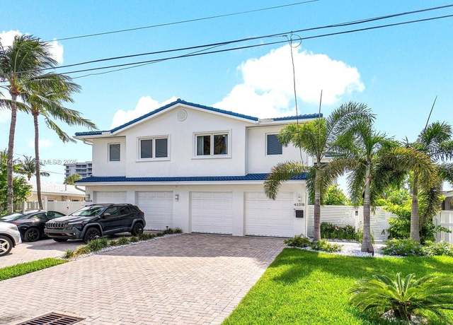 Property at 4331 W Tradewinds Ave Unit B, Lauderdale By The Sea, FL 33308, 3 beds, 2.5 baths
