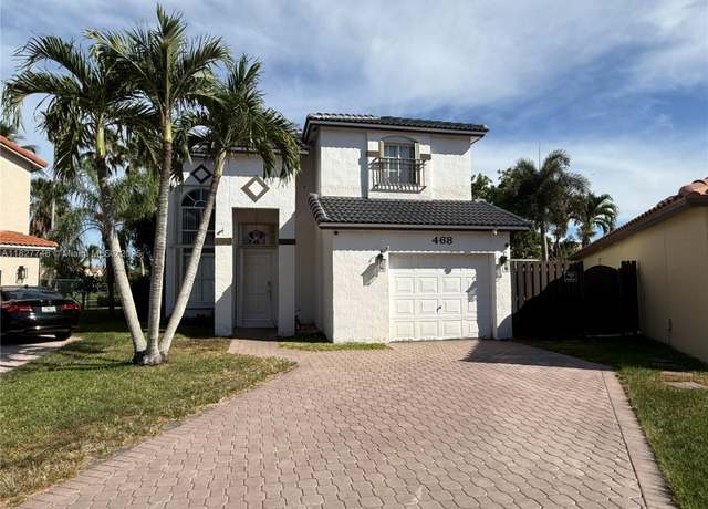 Property at 468 Lakeside Cir, Sunrise, FL 33326, 3 beds, 3 baths