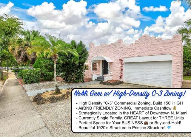 Property at 736 NE 126th St, North Miami, FL 33161, 4 beds, 3 baths