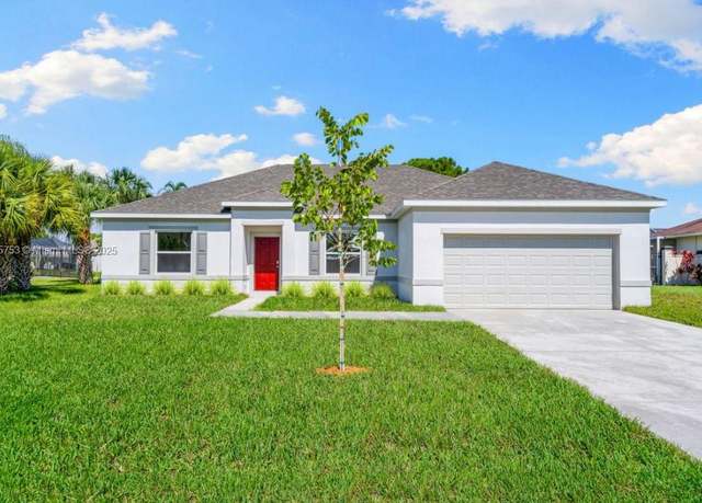 Property at 485 SW Molloy St, Port St. Lucie, FL 34984, 4 beds, 2 baths