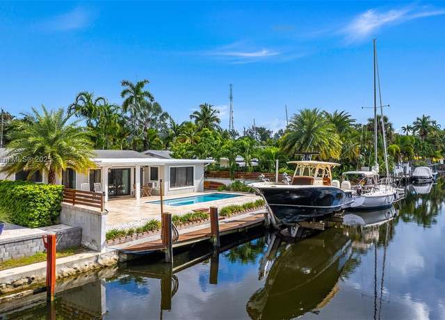 Property at 1722 W Las Olas Blvd, Fort Lauderdale, FL 33312, 3 beds, 2 baths