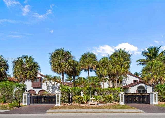 Property at 800 Diplomat Pkwy, Hallandale Beach, FL 33009, 5 beds, 6.5 baths