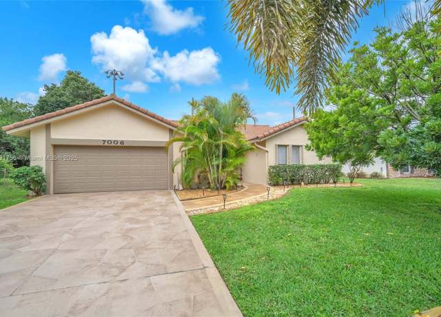 Property at 7006 NW 38th St, Coral Springs, FL 33065, 4 beds, 2 baths