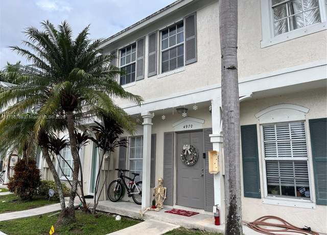 Property at 4970 SW 31st Ter, Dania Beach, FL 33312, 2 beds, 2.5 baths