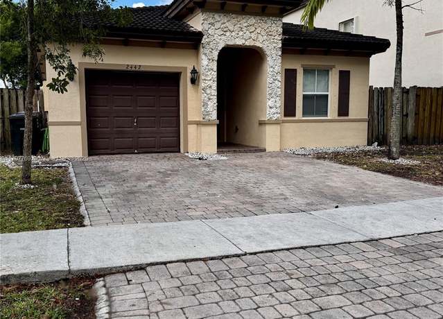 Property at 2442 NE 3rd Ct, Homestead, FL 33033, 4 beds, 2 baths