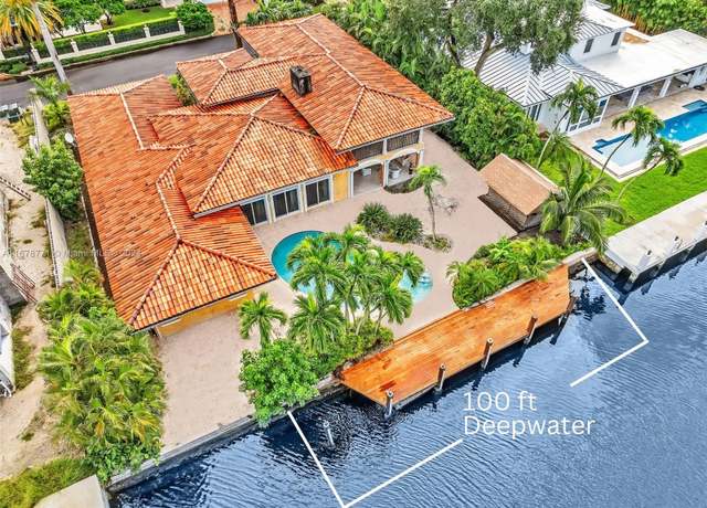 Property at 449 Isle Of Palms Dr, Fort Lauderdale, FL 33301, 5 beds, 4 baths