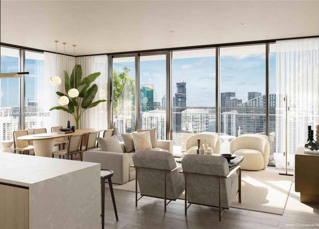 Property at 99 SW 7th St #3904, Miami, FL 33130, 3 beds, 3 baths