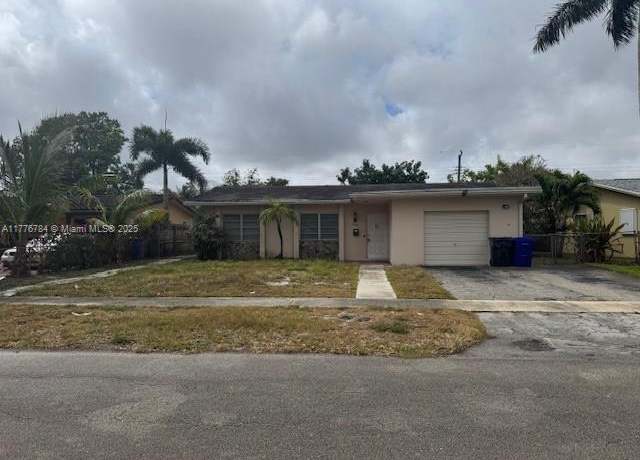 Property at 6880 Scott St, Hollywood, FL 33024, 3 beds, 3 baths