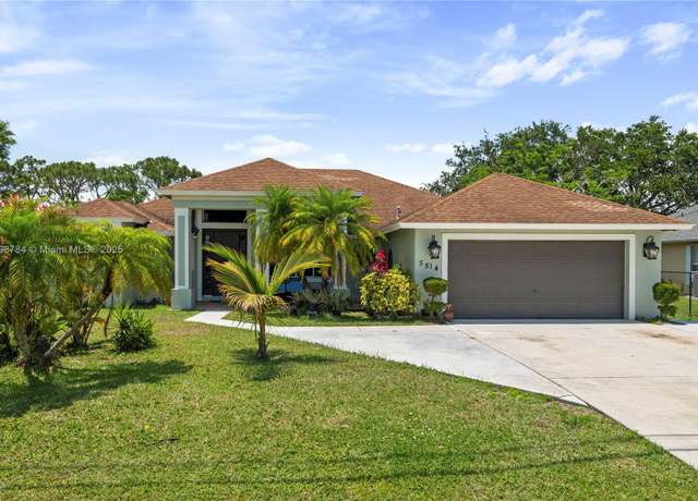 Property at 5514 NW West Lundy Cir, Port St. Lucie, FL 34986, 3 beds, 2 baths
