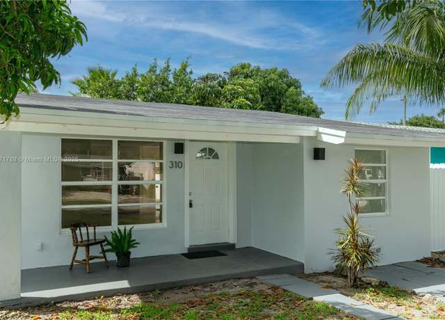 Property at 310 NW 55th St, Oakland Park, FL 33309, 3 beds, 2 baths