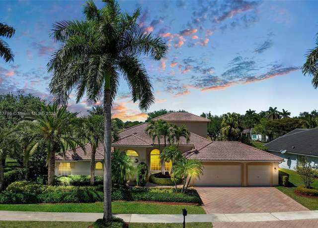 Property at 2541 Golf View Dr, Weston, FL 33327, 5 beds, 4.5 baths