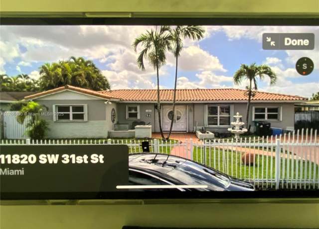 Property at 11820 SW 31st St, Miami, FL 33175, 3 beds, 2 baths