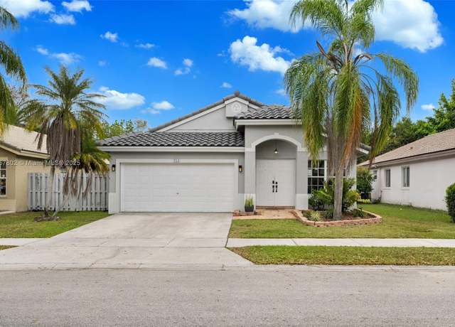 Property at 251 SW 203rd Ave, Pembroke Pines, FL 33029, 3 beds, 2 baths