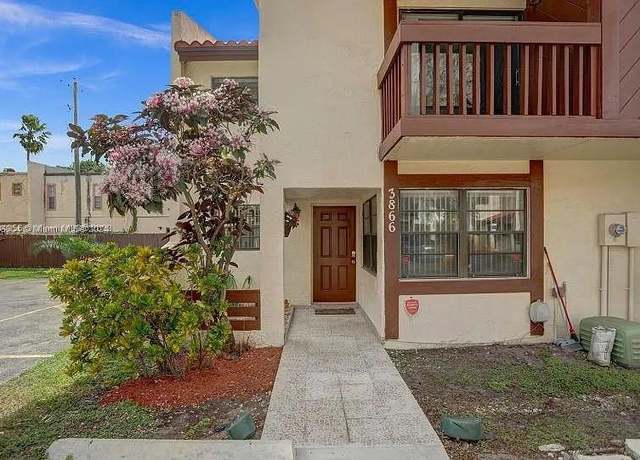 Property at 3866 SW 52nd Ave #3866, Pembroke Park, FL 33023, 3 beds, 2.5 baths