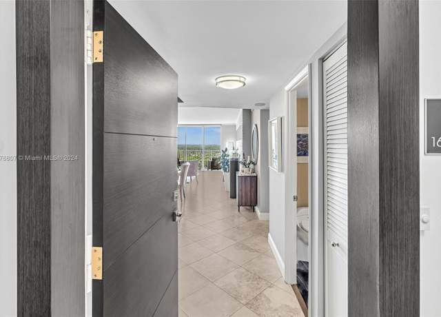 Property at 2801 NE 183rd St Unit 1603W, Aventura, FL 33160, 1 bed, 2 baths