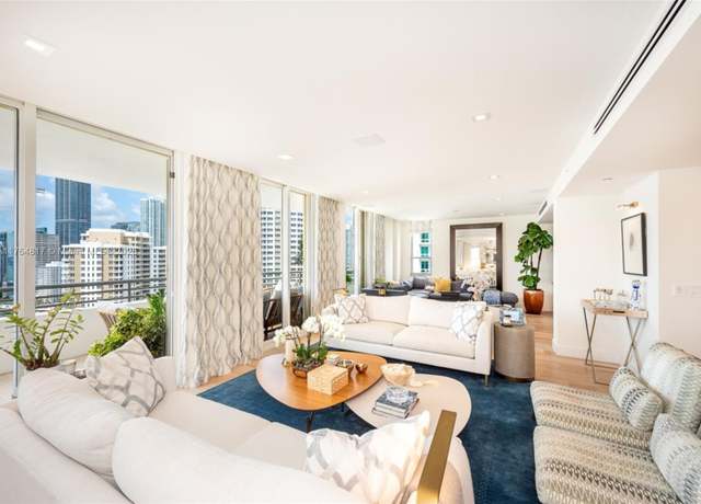 Property at 888 Brickell Key Dr #2501, Miami, FL 33131, 4 beds, 4.5 baths