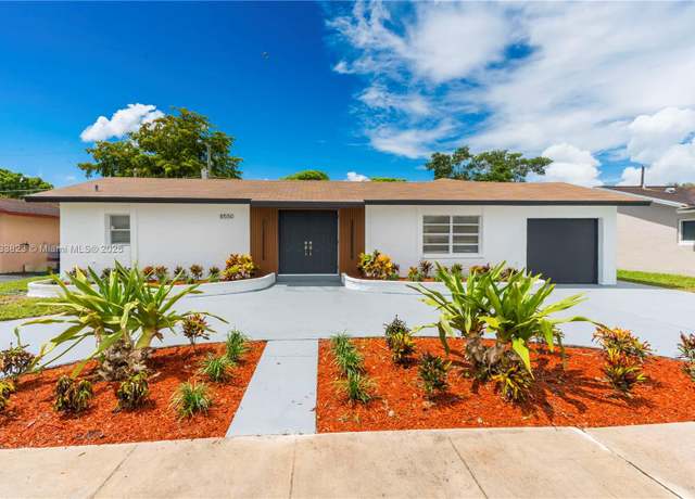 Property at 8550 NW 45th Ct, Lauderhill, FL 33351, 3 beds, 2 baths